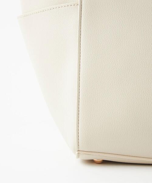 green label relaxing（グリーンレーベルリラクシング）の「DAYLY MID 2WAY バッグ（ショルダーバッグ・レディース・ホワイト/ブラック/モカ・FREE）」の8枚目の写真