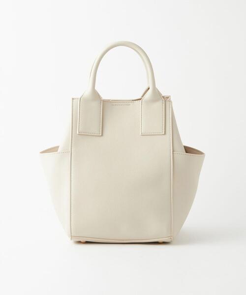 green label relaxing（グリーンレーベルリラクシング）の「DAYLY MID 2WAY バッグ（ショルダーバッグ・レディース・ホワイト/ブラック/モカ・FREE）」の9枚目の写真