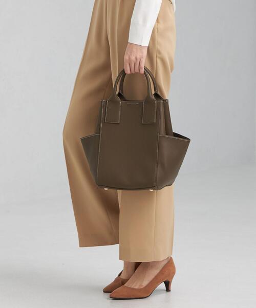 green label relaxing（グリーンレーベルリラクシング）の「DAYLY MID 2WAY バッグ（ショルダーバッグ・レディース・ホワイト/ブラック/モカ・FREE）」の16枚目の写真