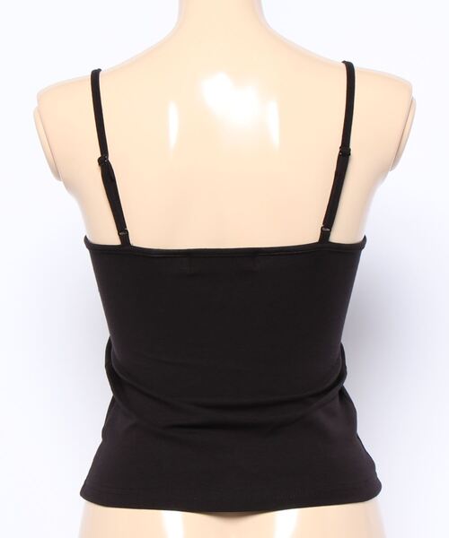 ENVYM（アンビー）の「ナローバインダーキャミ（キャミソール・レディース・ブラック/ホワイト・FREE）」の7枚目の写真