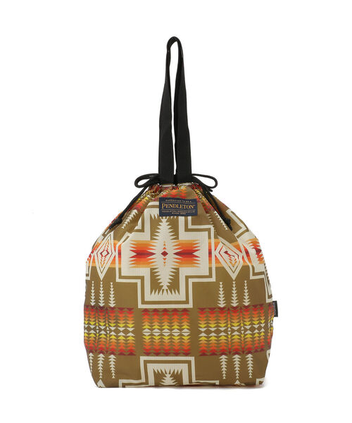MANASTASH（マナスタッシュ）の「MANASTASH×PENDLETON/マナスタッシュ×ペンドルトン　MS PENDLETON ECO BAG　エコバッグ（トートバッグ・メンズ・ブラック/オフホワイト/カーキ・FREE）」の3枚目の写真