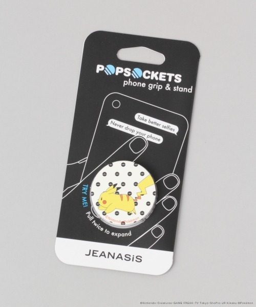 JEANASIS（ジーナシス）の「【ピカチュウコレクション】スマホグリップ（スマホグッズ・レディース・ホワイト系その他/ブラック系その他/ブルー系その他/レッド系その他・FREE）」の8枚目の写真