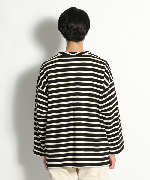 niko and...（ニコアンド）の「スタンドメキシカンパーカー（Tシャツ/カットソー・メンズ・ブラック/オフホワイト/レッド・MEDIUM/LARGE）」の9枚目の写真