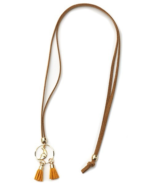 チチカカ（チチカカ）の「ムーン＆サンタッセルネックレス（ネックレス・レディース・イエロー/ワインレッド・FREE）」の8枚目の写真