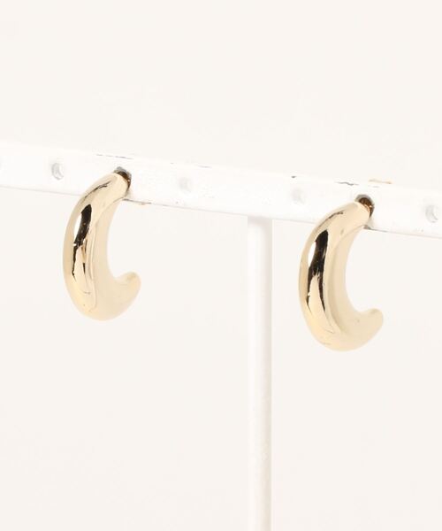 Kastane（カスタネ）の「【fiw.】ハーフムーンピアス（ピアス（両耳用）・レディース・ゴールド/シルバー・FREE）」の11枚目の写真