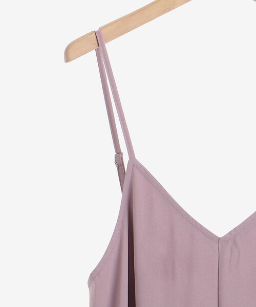 MAJESTIC LEGON（マジェスティックレゴン）の「キャミソールサロペット（サロペット/オーバーオール・レディース・ブラック/ピンク系その他/ミント/ブルー・MEDIUM）」の14枚目の写真