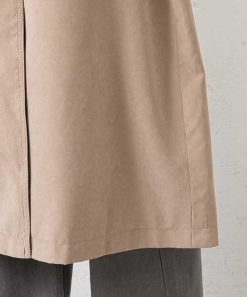 prose verse（プロズヴェール）の「トレンチライクジレ（トレンチコート・レディース・ベージュ/ネイビー・MEDIUM）」の10枚目の写真