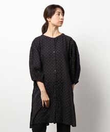 Samansa Mos2 | 柄アソート後ろティアードチュニック(シャツ/ブラウス)