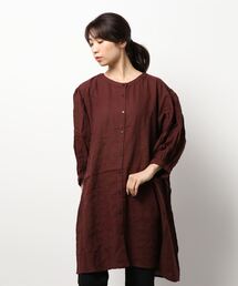 Samansa Mos2 | 柄アソート後ろティアードチュニック(シャツ/ブラウス)