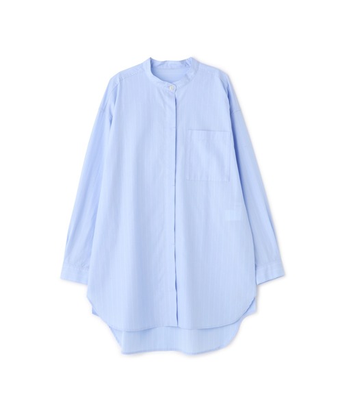 human woman（ヒューマンウーマン）の「◆１００／２ブロードシャツブラウス（シャツ/ブラウス・レディース・ホワイト/ブルー系その他3・MEDIUM）」の18枚目の写真