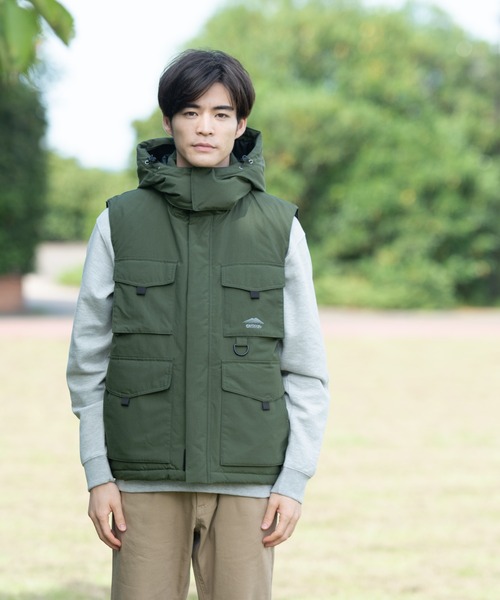 OUTDOOR PRODUCTS(アウトドアプロダクツ)の「【OUTDOOR PRODUCTS/アウトドアプロダクツ】撥水フィッシング中綿ベスト(ブルゾン・メンズ・カーキ/ブラック/ベージュ・MEDIUM/X-LARGE/LARGE)」の22枚目の写真