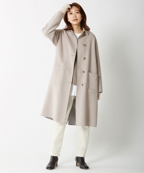 J.PRESS（ジェイプレス）の「【洗える】21ウェルストレッチコーデュロイ パンツ（その他パンツ・レディース・アイボリー系/ライトグレー系/黄土色系・T17/T15/T13）」の9枚目の写真