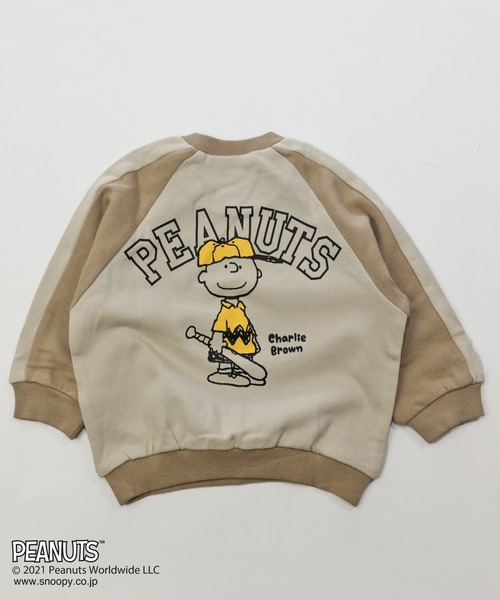 セール】SNOOPY/スヌーピー＆チャーリー・ブラウン ラグラントレーナー