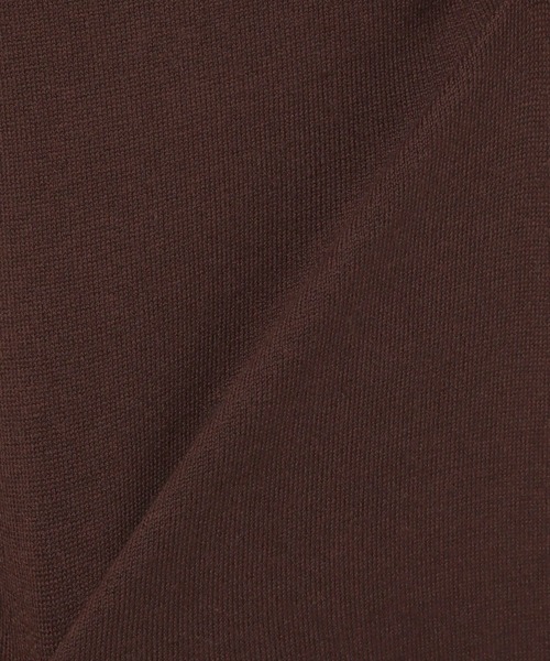 mysty woman（ミスティウーマン）の「ツインベスト・ニットワンピース 237321（ワンピース・レディース・ブラウン/オフホワイト/グリーン系その他・FREE）」の18枚目の写真