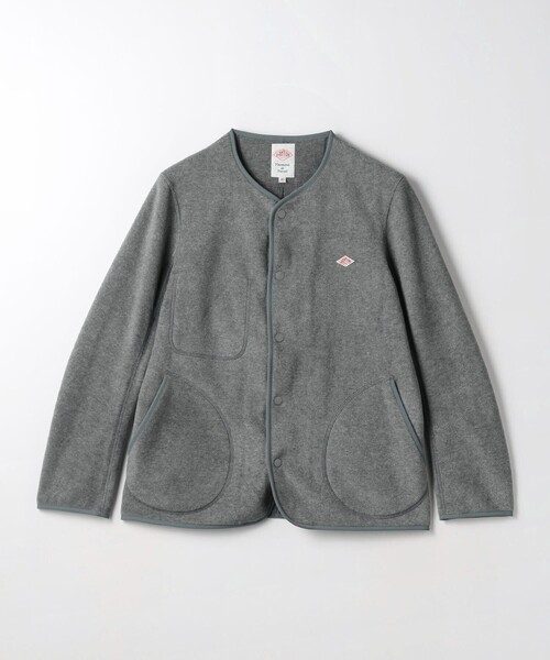 DANTON ダントン ノーカラーフリースジャケット 42 楽天市場】ダントン DANTON フリースジャケット ノーカラー