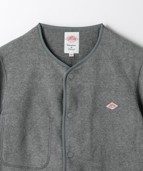 DANTON（ダントン）の「＜DANTON＞フリース スナップ ジャケット