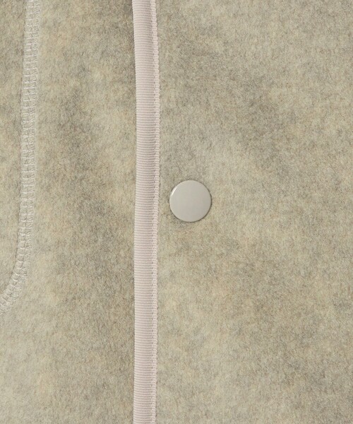 DANTON(ダントン)の「<DANTON>フリース スナップ ジャケット(ノーカラージャケット・メンズ・ブラック/ベージュ/グレー/ダークグレー/モカ/ダークグリーン/ナチュラル/オリーブ/その他1・40/38/42)」の20枚目の写真