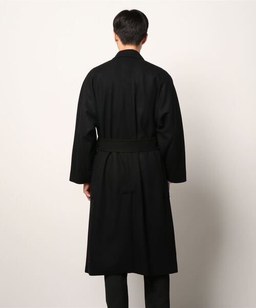 RAINMAKER(レインメーカー)の「【RAINMAKER】WRAP COAT(トレンチコート・メンズ・ブラック・3)」の5枚目の写真