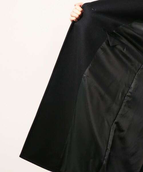 RAINMAKER(レインメーカー)の「【RAINMAKER】WRAP COAT(トレンチコート・メンズ・ブラック・3)」の8枚目の写真