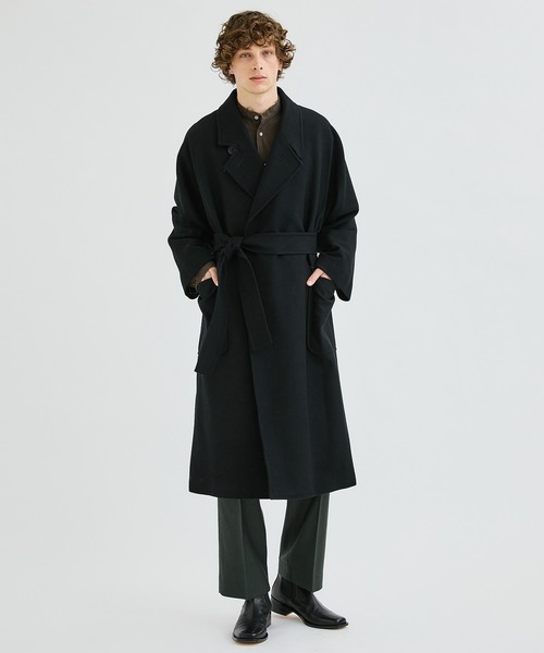 RAINMAKER(レインメーカー)の「【RAINMAKER】WRAP COAT(トレンチコート・メンズ・ブラック・3)」の13枚目の写真