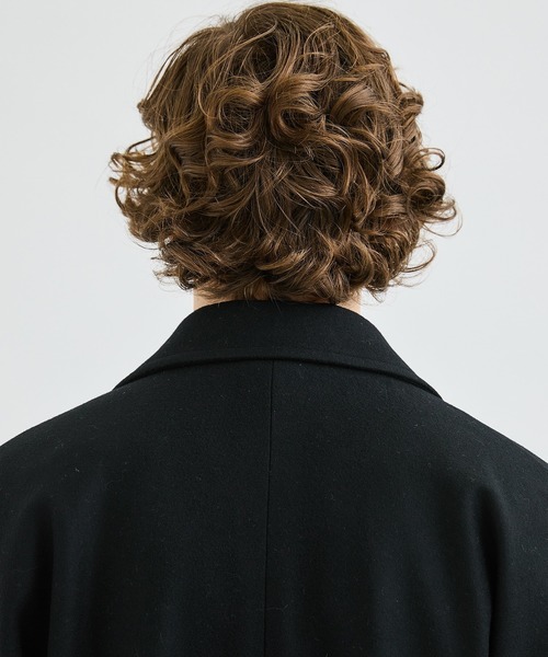 RAINMAKER(レインメーカー)の「【RAINMAKER】WRAP COAT(トレンチコート・メンズ・ブラック・3)」の3枚目の写真