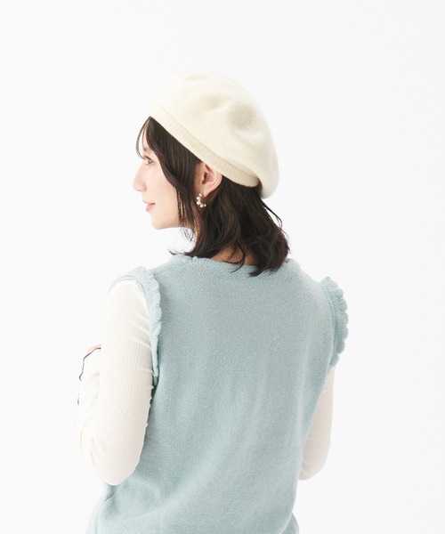 楽天市場】チェックリボンベレー帽 : 夢展望 YUMETENBO