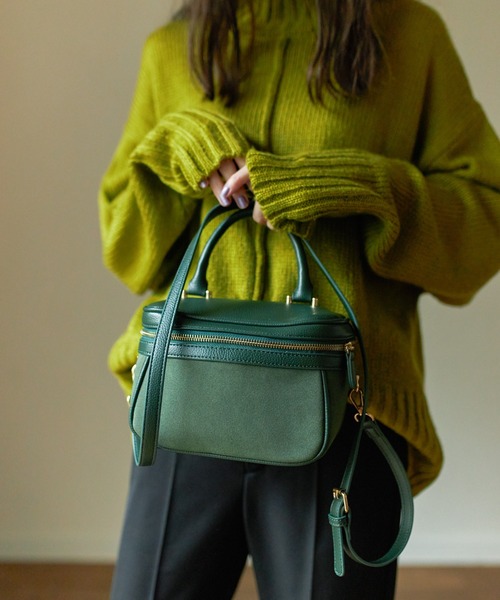 Birthday room(バースデイルーム)の「2wayバニティバッグ(ショルダーバッグ・レディース・ブラック/ブルー/グリーン・FREE)」の12枚目の写真