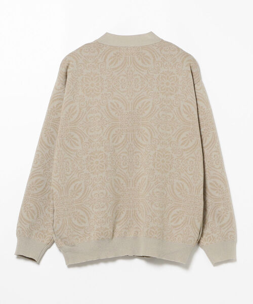 BeAMS DOT(ビームスドット)の「【WEB限定】BeAMS DOT / ジャカードニットカーディガン(カーディガン/ボレロ・メンズ・ベージュ/ブラック・MEDIUM/LARGE)」の20枚目の写真