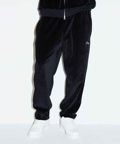 atmos(アトモス)の「atmos VELOUR TRUCK PANTS / アトモス ベロア トラック パンツ(その他パンツ・メンズ・ブラック/ベージュ・M/XL/L)」の2枚目の写真
