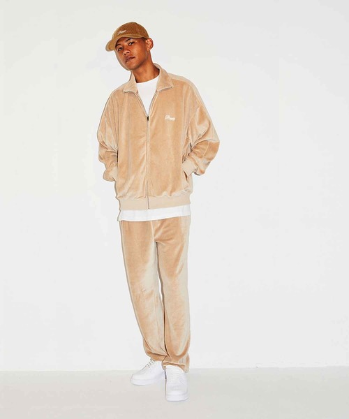 atmos(アトモス)の「atmos VELOUR TRUCK PANTS / アトモス ベロア トラック パンツ(その他パンツ・メンズ・ブラック/ベージュ・M/XL/L)」の8枚目の写真