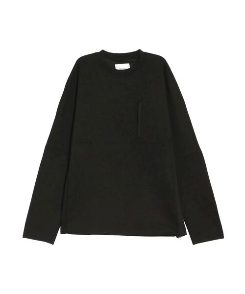 COTORICA（コトリカ）の「ダンボールスイッチプルオーバー（Tシャツ/カットソー・メンズ・ブラック/ブラウン・LARGE/MEDIUM）」の6枚目の写真