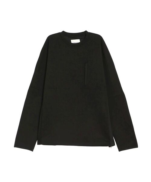 COTORICA（コトリカ）の「ダンボールスイッチプルオーバー（Tシャツ/カットソー・メンズ・ブラック/ブラウン・LARGE/MEDIUM）」の2枚目の写真