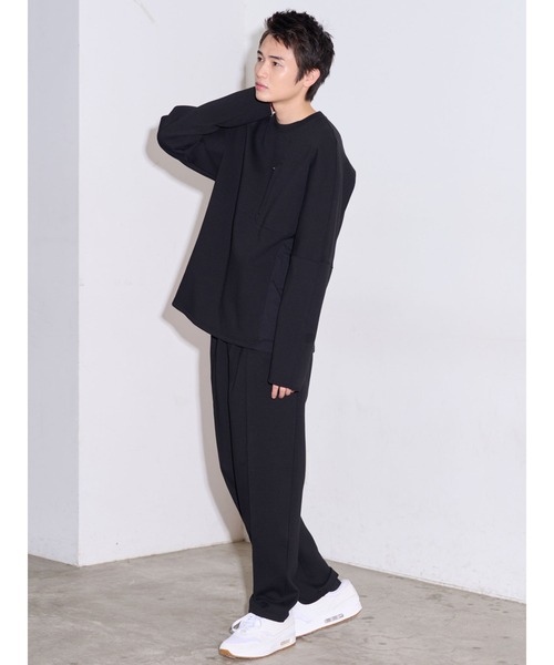 COTORICA（コトリカ）の「ダンボールスイッチプルオーバー（Tシャツ/カットソー・メンズ・ブラック/ブラウン・LARGE/MEDIUM）」の12枚目の写真