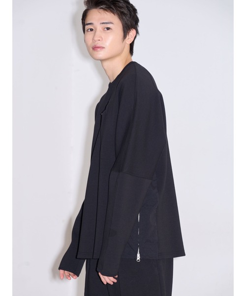 COTORICA（コトリカ）の「ダンボールスイッチプルオーバー（Tシャツ/カットソー・メンズ・ブラック/ブラウン・LARGE/MEDIUM）」の9枚目の写真