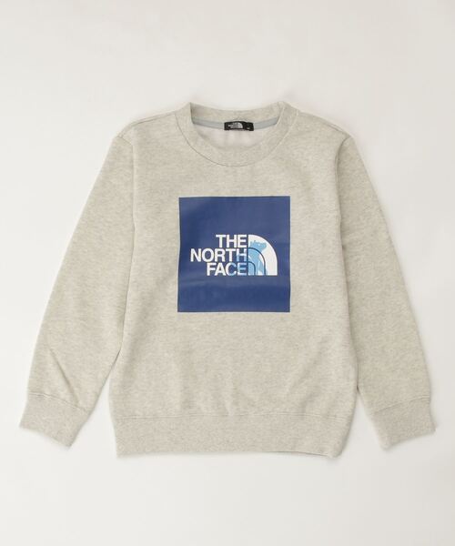 THE NORTH FACE（ザノースフェイス）の「ザ ノース フェイス THE NORTH FACE Shiretoko Toko Sweat Crew(シレトコトコスウェットクルー)（スウェット・キッズ・カーキ/ブラック/オフホワイト・130cm/140cm/150cm）」の2枚目の写真