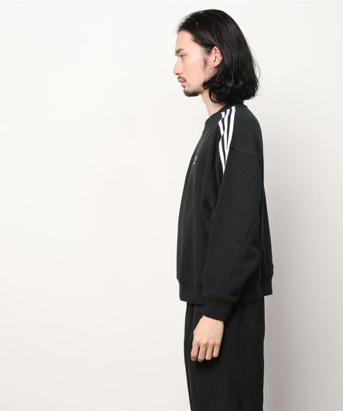 adidas Originals(アディダスオリジナルス)の「adidas OS SWEATSHIRT H33539(スウェット・レディース・ブラック・SMALL)」の3枚目の写真