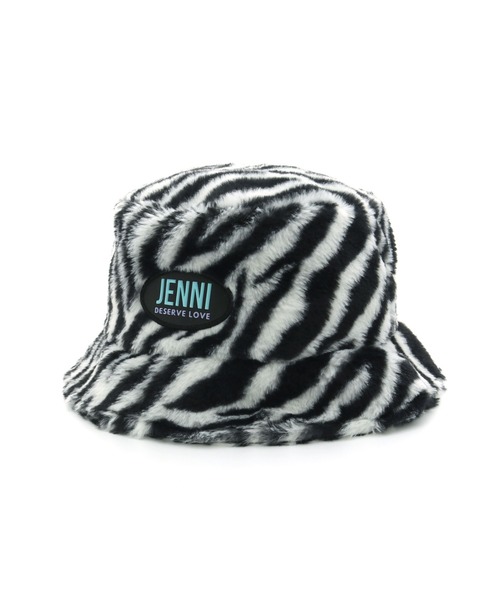 JENNI love（ジェニィラブ）の「エコファーバケットハット（ハット・キッズ・レオパード/その他/ブラック・54cm/56cm）」の10枚目の写真