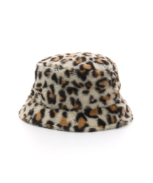 JENNI love（ジェニィラブ）の「エコファーバケットハット（ハット・キッズ・レオパード/その他/ブラック・54cm/56cm）」の13枚目の写真