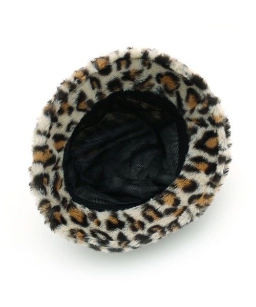 JENNI love（ジェニィラブ）の「エコファーバケットハット（ハット・キッズ・レオパード/その他/ブラック・54cm/56cm）」の16枚目の写真
