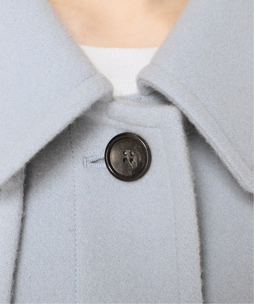 JOINT WORKS（ジョイントワークス）の「J-Superiorステンカラーコート（ステンカラーコート・レディース・ブラック/サックスブルー/イエロー・FREE）」の5枚目の写真