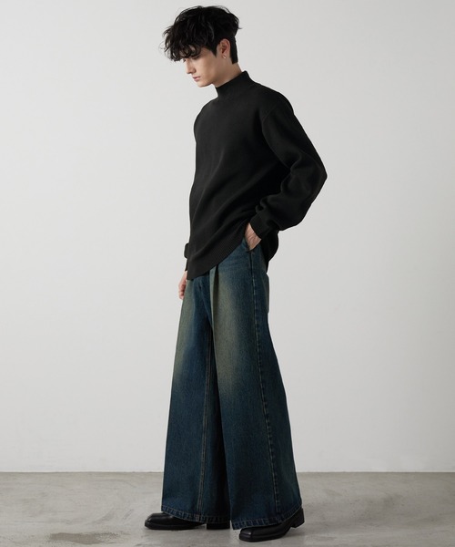 軽量 × 抗ピリング × ウォッシャブル × 帯電防止 】7G捲縮ニット