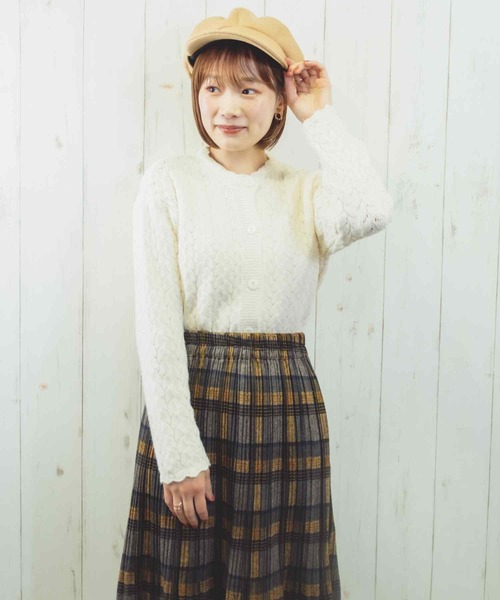 paravion（パラビオン）の「K/シンプルキャスケット（キャスケット・レディース・ブラック/ベージュ・ONESIZE）」の4枚目の写真