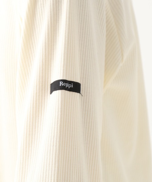 repipi armario（レピピ アルマリオ）の「テレコプチハイメロウTシャツ（Tシャツ/カットソー・キッズ・ブラック/ブラック系その他/アイボリー・SMALL/MEDIUM/LARGE）」の10枚目の写真