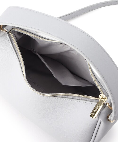 OPAQUE.CLIP（オペークドットクリップ）の「◆ハーフムーンミニショルダーバッグ【2way】（ショルダーバッグ・レディース・ライトベージュ/グレー/ブラック・00）」の10枚目の写真