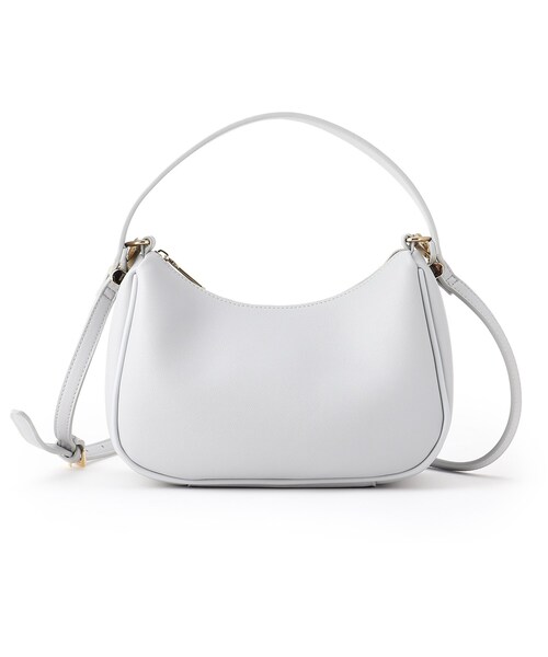 OPAQUE.CLIP（オペークドットクリップ）の「◆ハーフムーンミニショルダーバッグ【2way】（ショルダーバッグ・レディース・ライトベージュ/グレー/ブラック・00）」の15枚目の写真