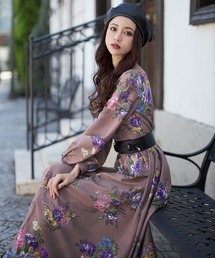 エミリアウィズ  花柄ワンピース emiriawiz（エミリアウィズ）の「ピンタックデザイン花柄