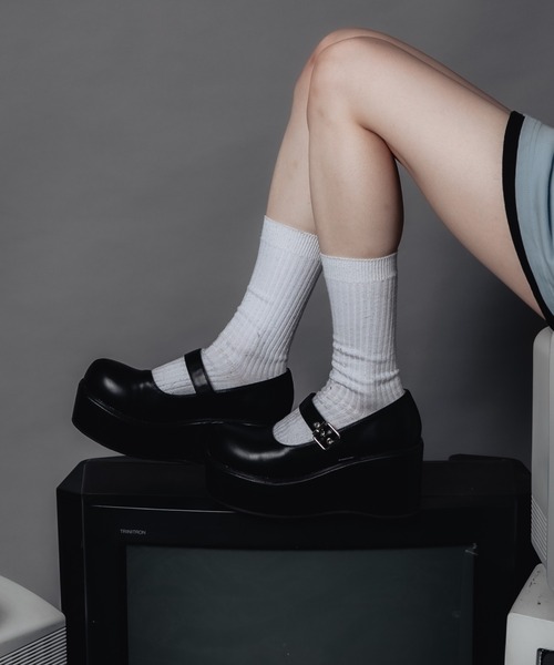 Whinny(ホワイニー)の「Whinny/恋する乙女ちゃん(パンプス・レディース・ブラック・LARGE/MEDIUM)」の12枚目の写真