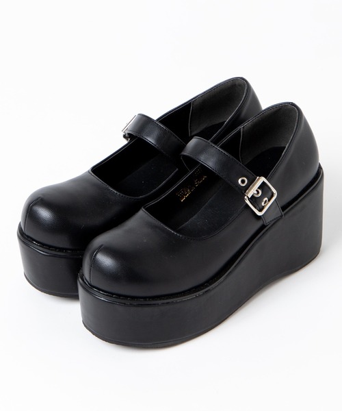 Whinny(ホワイニー)の「Whinny/恋する乙女ちゃん(パンプス・レディース・ブラック・LARGE/MEDIUM)」の6枚目の写真