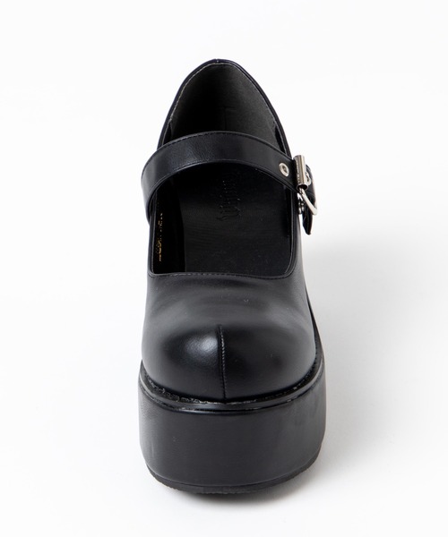 Whinny(ホワイニー)の「Whinny/恋する乙女ちゃん(パンプス・レディース・ブラック・LARGE/MEDIUM)」の2枚目の写真