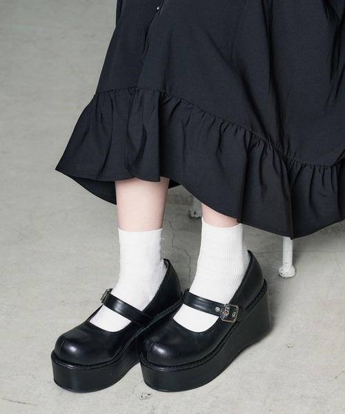 Whinny(ホワイニー)の「Whinny/恋する乙女ちゃん(パンプス・レディース・ブラック・LARGE/MEDIUM)」の21枚目の写真